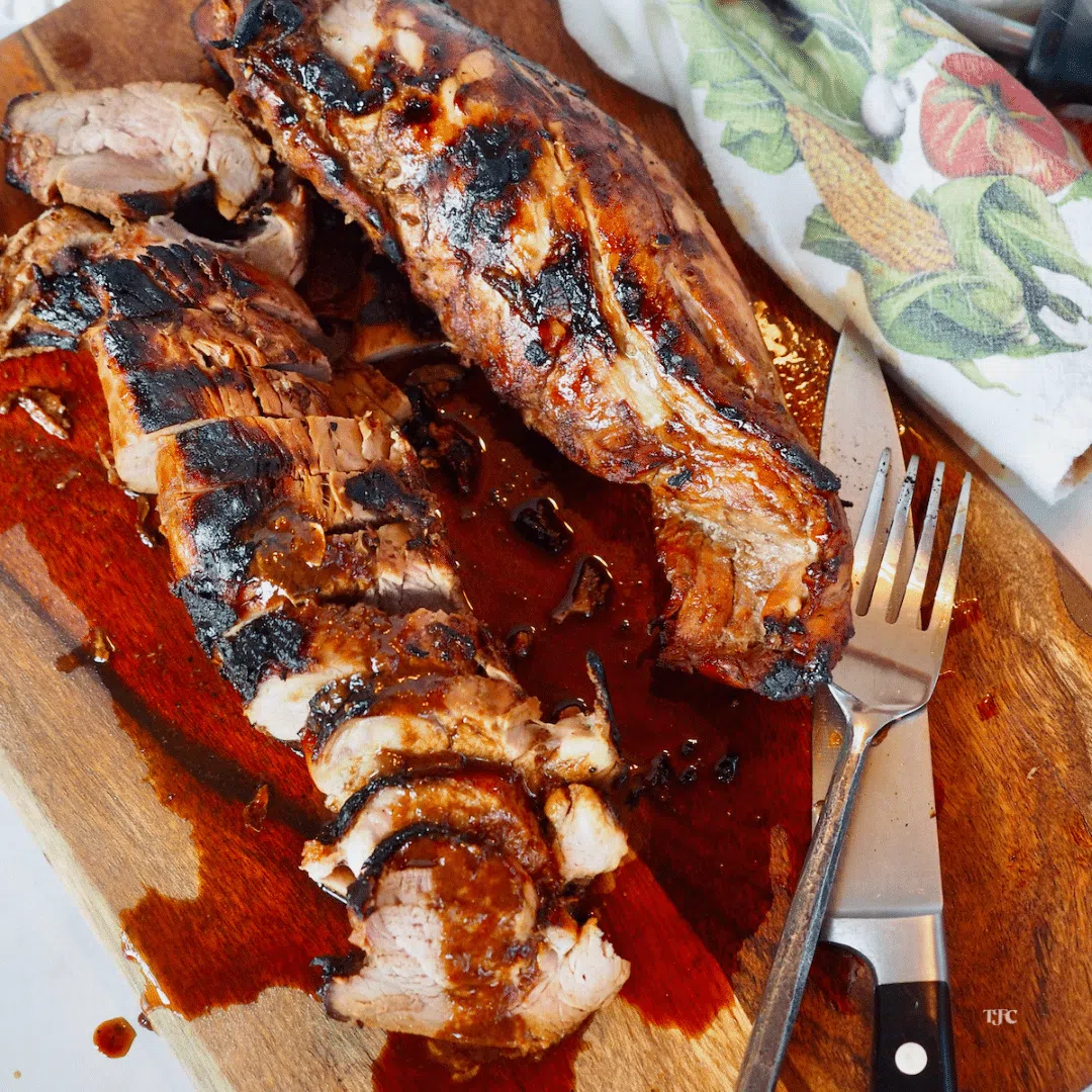 Image for Asian Marinated Grilled Pork Tenderloin 