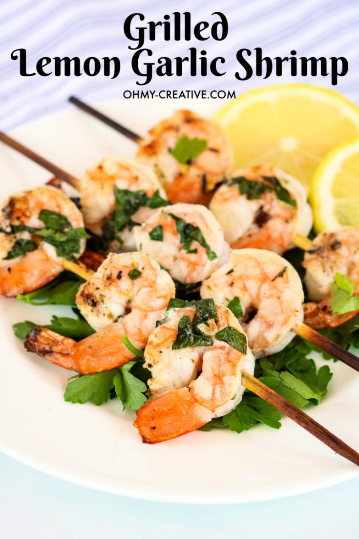 Image for Delicious Grilled Lemon Garlic Shrimp