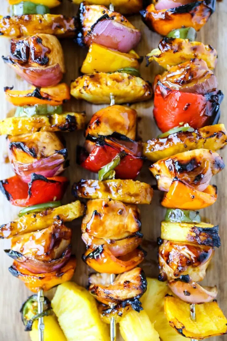 Image for Hawaiian Teriyaki Chicken Skewers