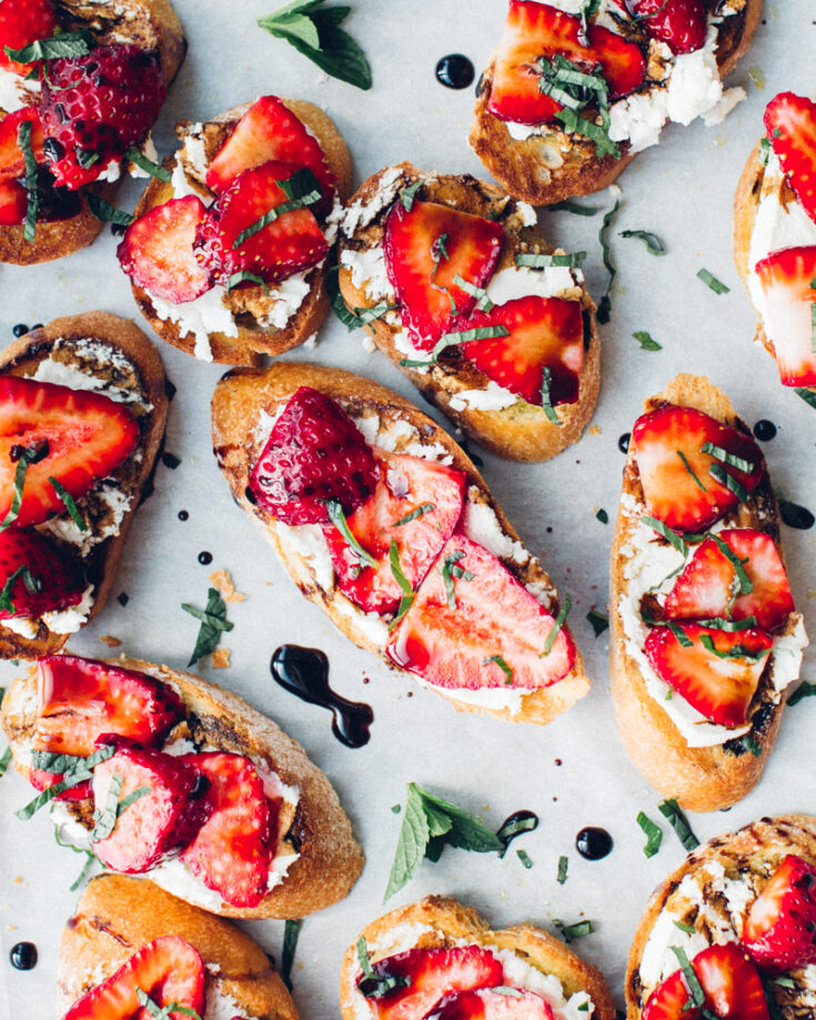Image for Strawberry Goat Cheese Crostini