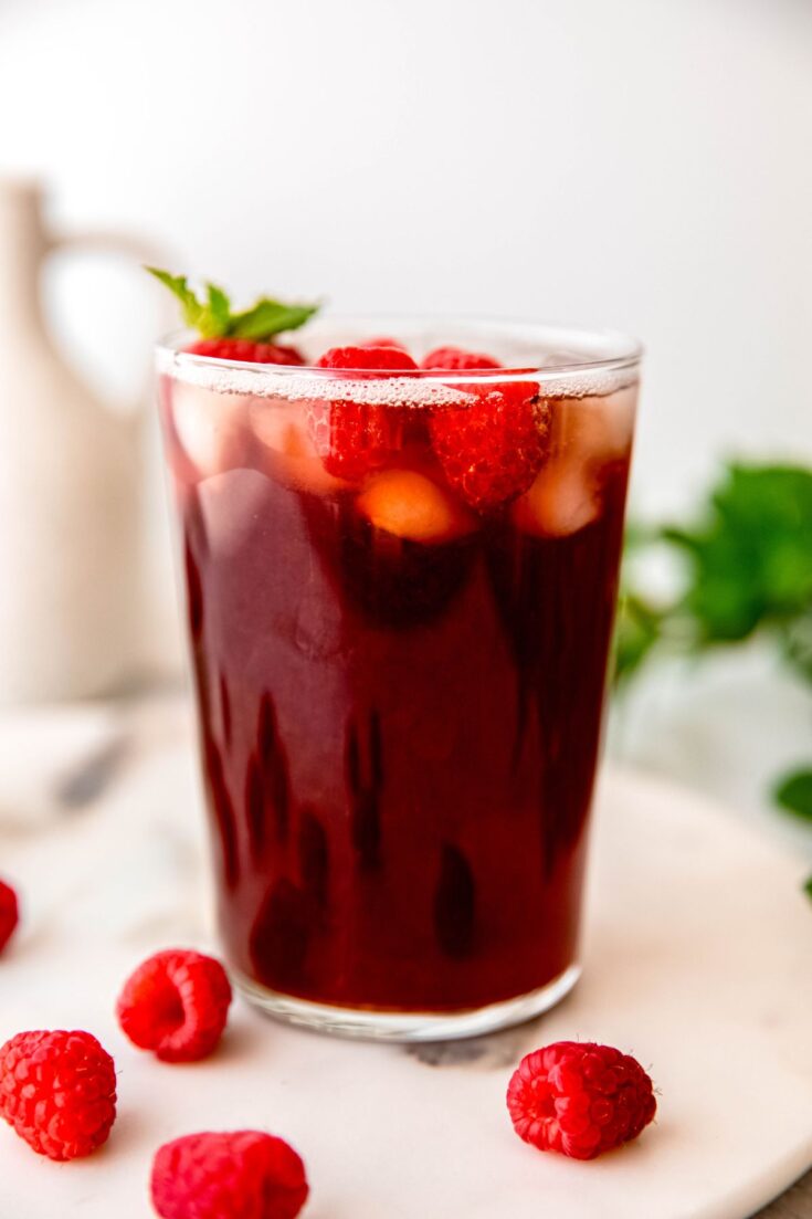 Image for Homemade Raspberry Iced Tea