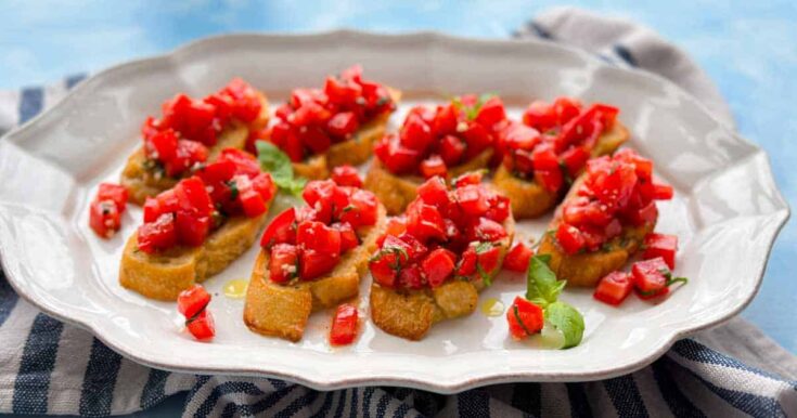 Image for Best Tomato Bruschetta Recipe