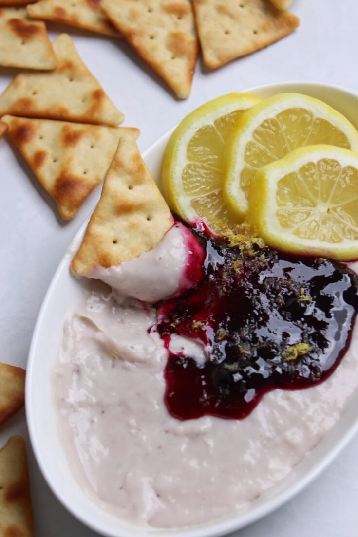 Image for Blueberry Lemon Whipped Brie Dip
