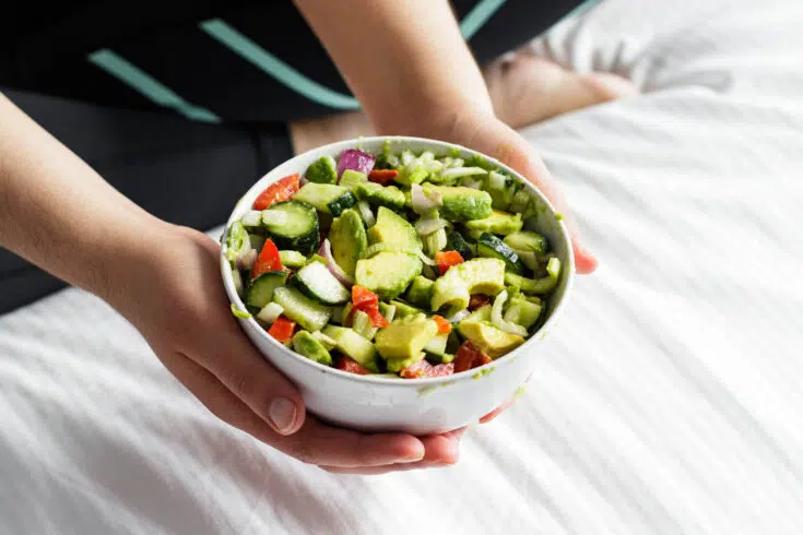 Image for Easy Messy Avocado Summer Salad 