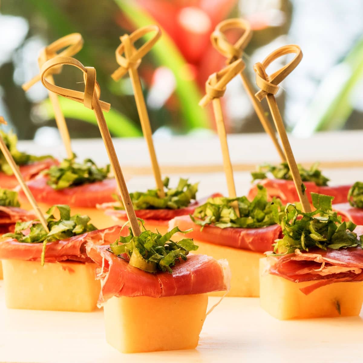 Image for Melon Prosciutto Skewers 
